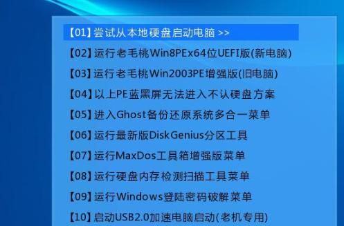 用老毛桃修复系统教程，快速恢复电脑运行效能（教你如何使用老毛桃修复系统，让你的电脑重获新生）